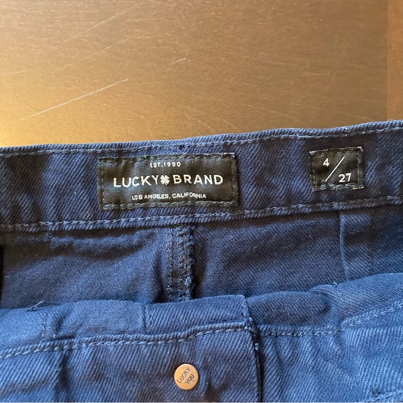 Lucky Brand Utility Mini Skirt Size 4/27 - Picture 3 of 7